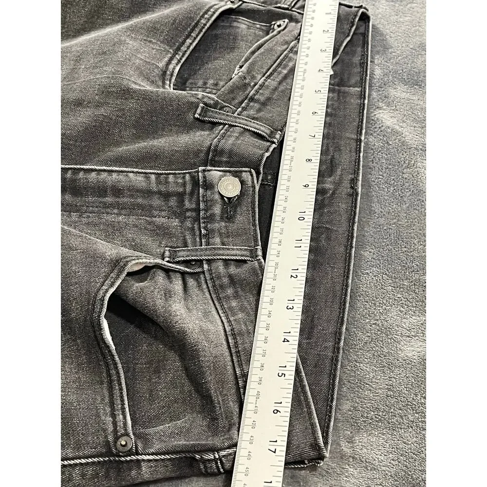Levis 559 Relaxed Straight Fit Black Jeans Mens W34 L36 Workwear Denim
